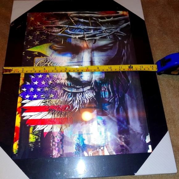 Jesus Christ Inspirational 3D Hologram Picture - Picture 5 of 7